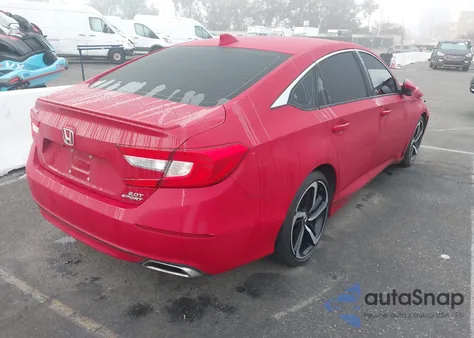 2018 Honda Accord Sport 2.0T из США, поврежденный, VIN 1HGCV2F39JA014262